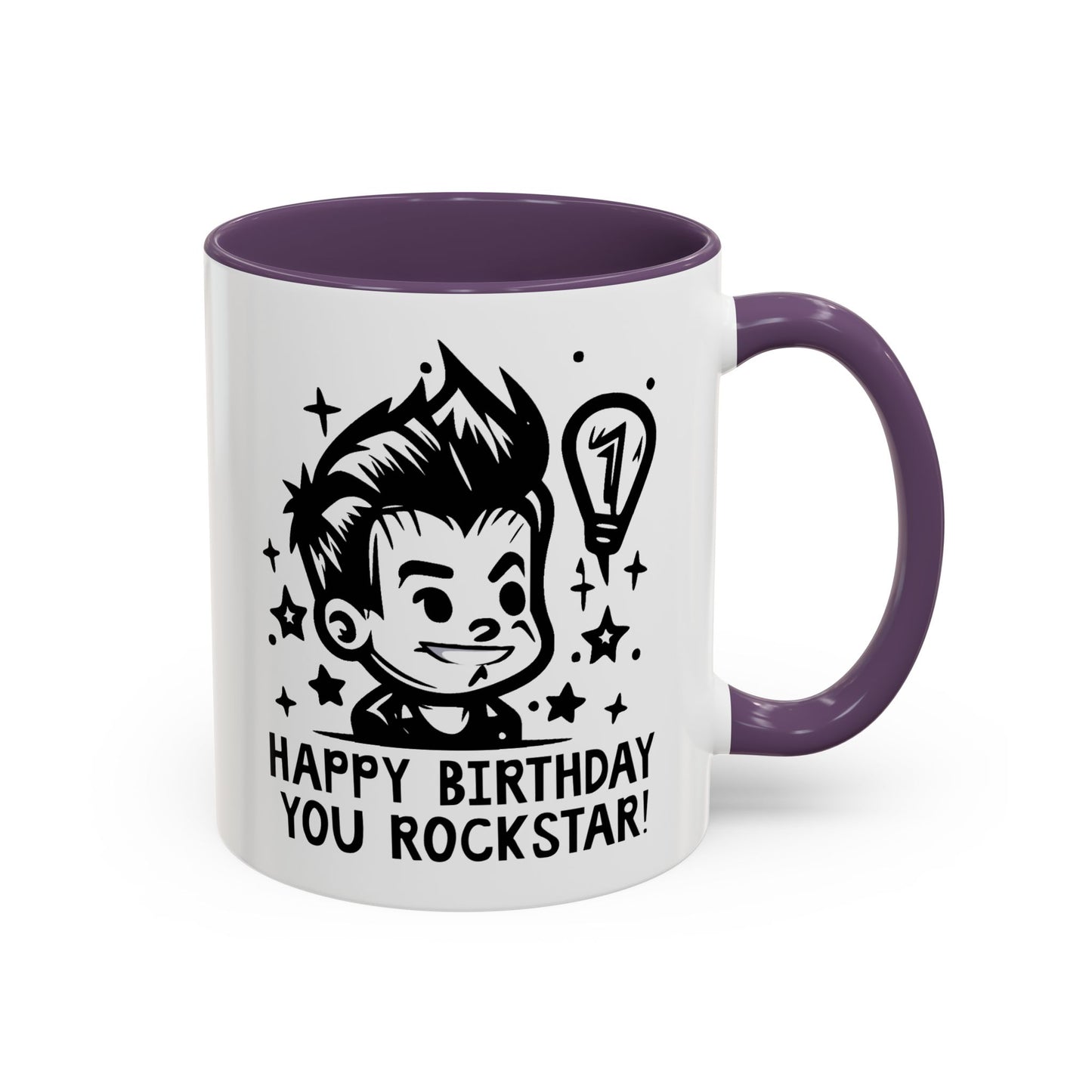 Birthday Mug - You Rockstar!