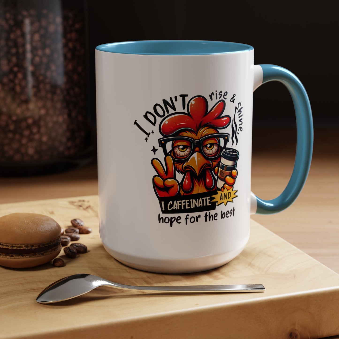 Office Mug - I Don't Rise & Shine