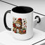 Christmas Mug - Snowman with Christmas Decorations