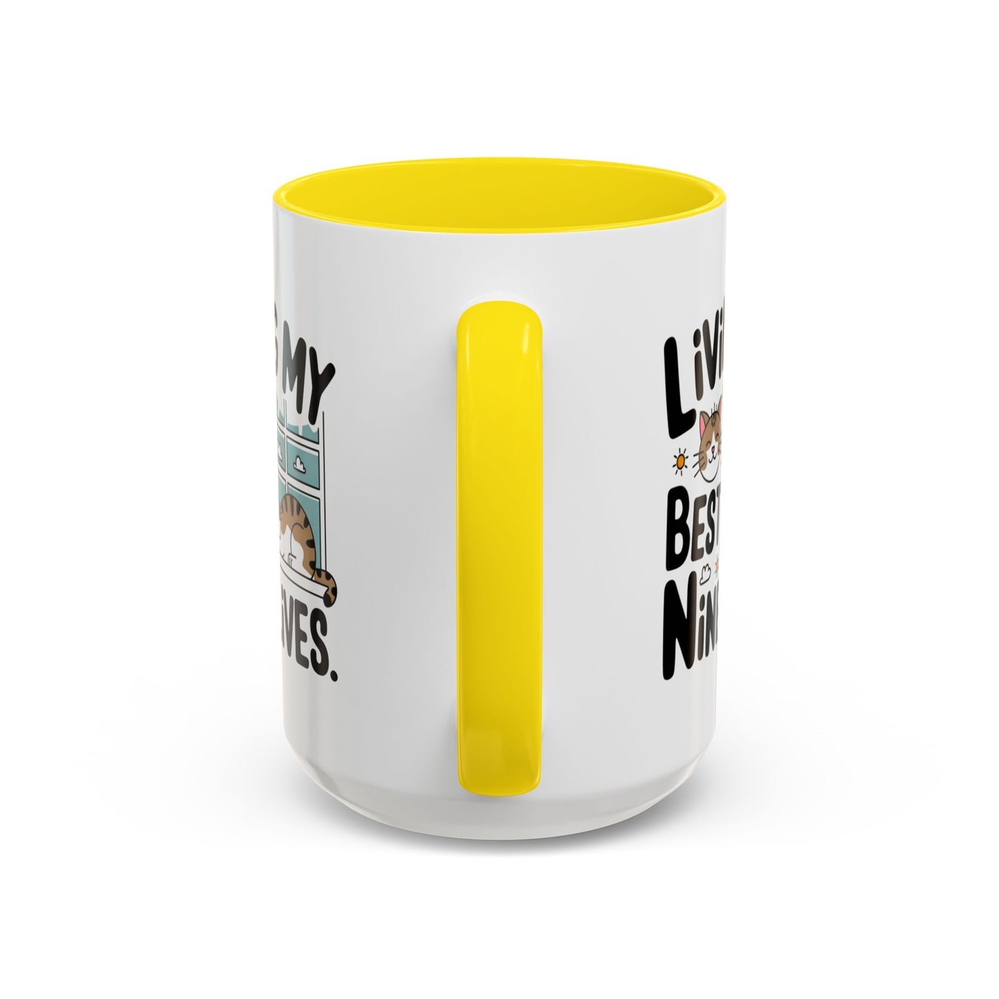 Animal Mug - Living My Best Nine Lives