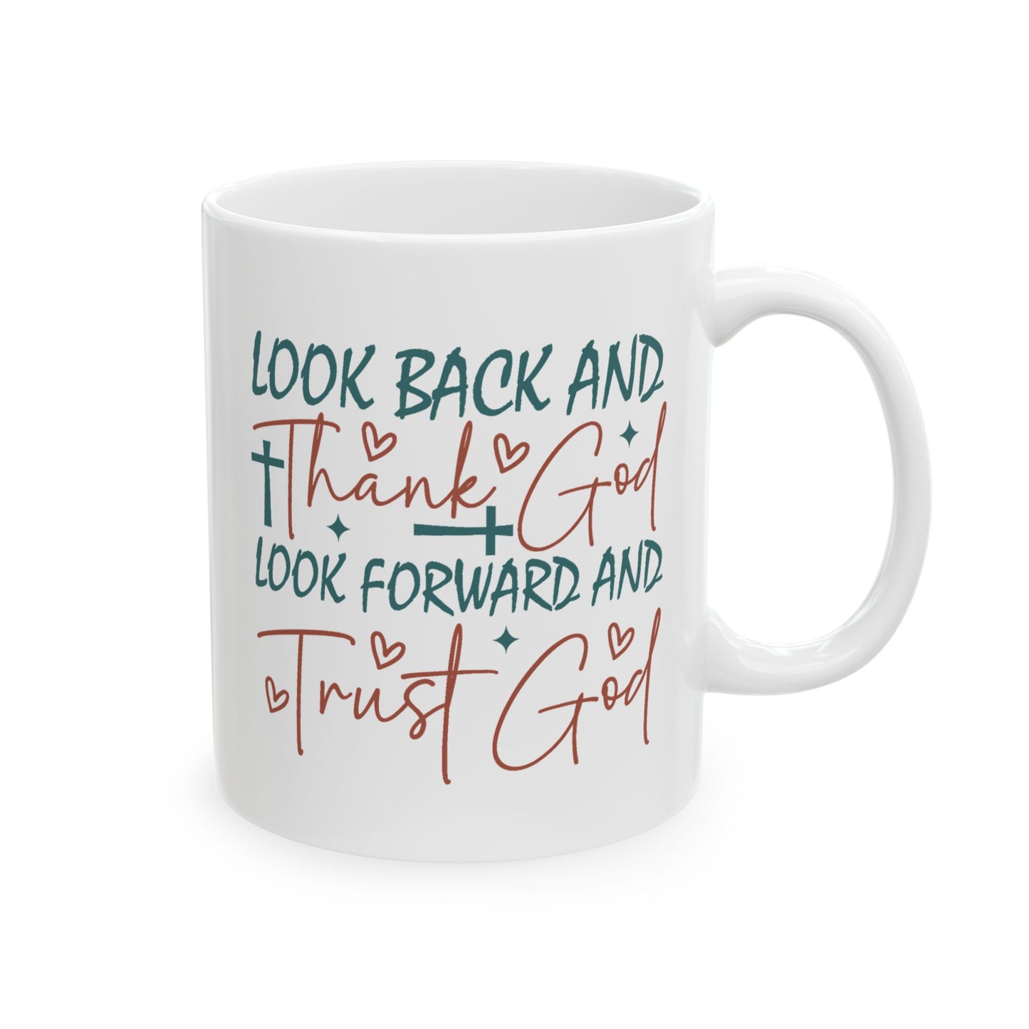 Religious Mug - Look Back