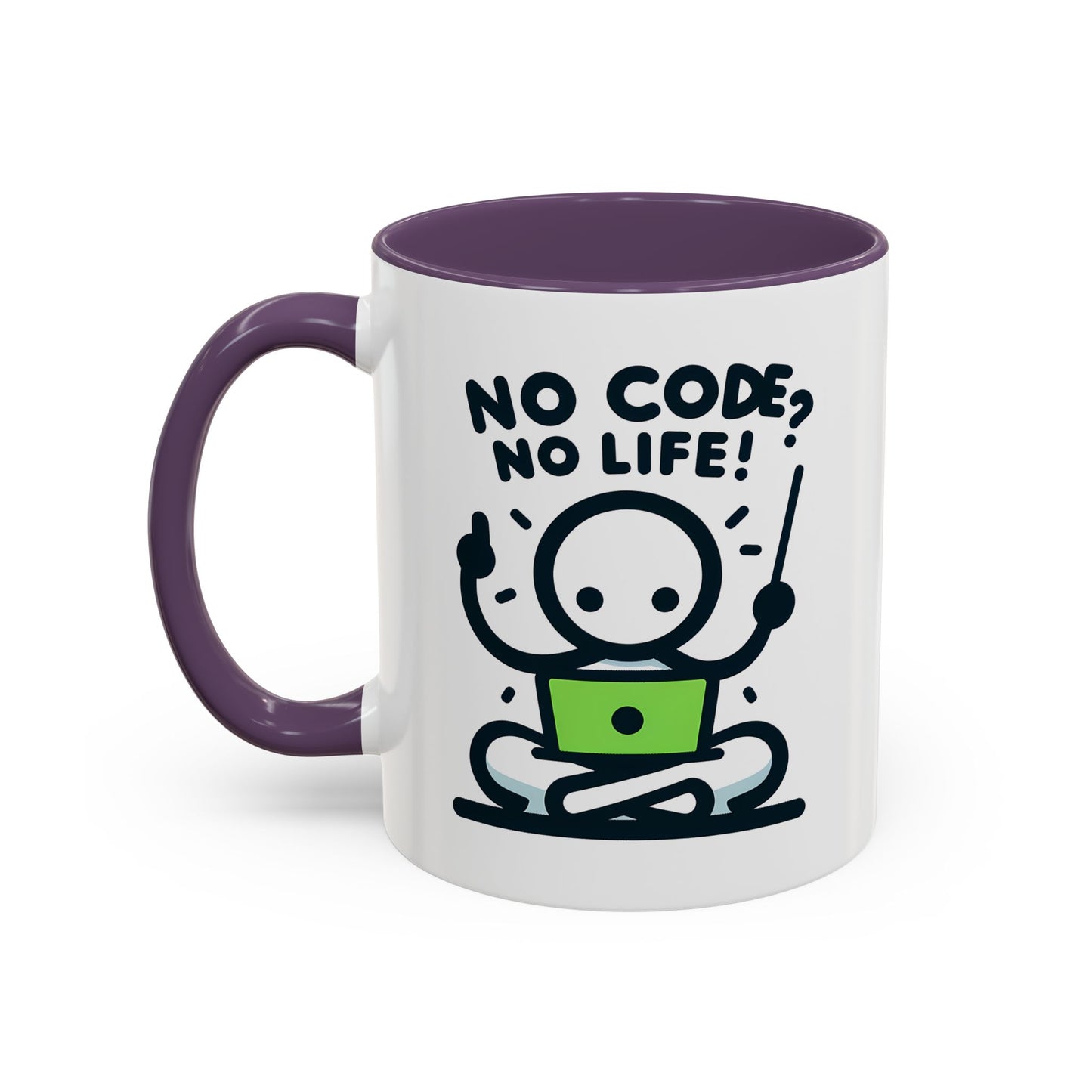 Humor Mug - No Code No Life