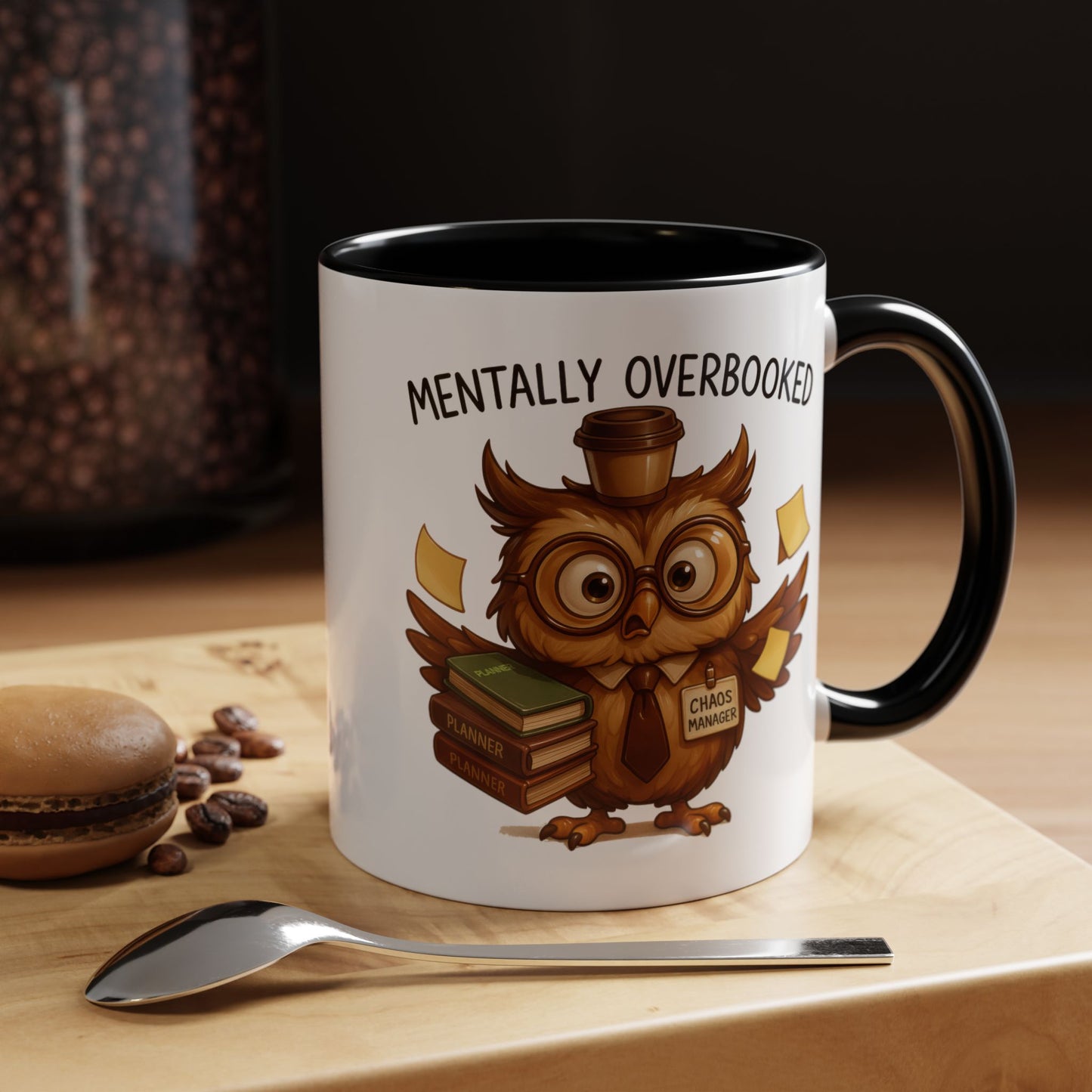 Office Mug - Mentally Overbooked
