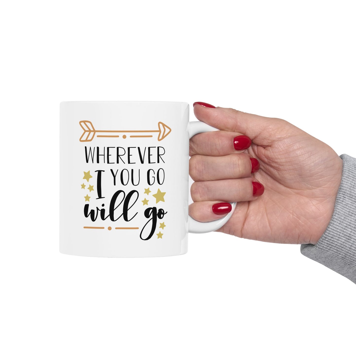 Anniversary Mug - Wherever You Go I Will Go