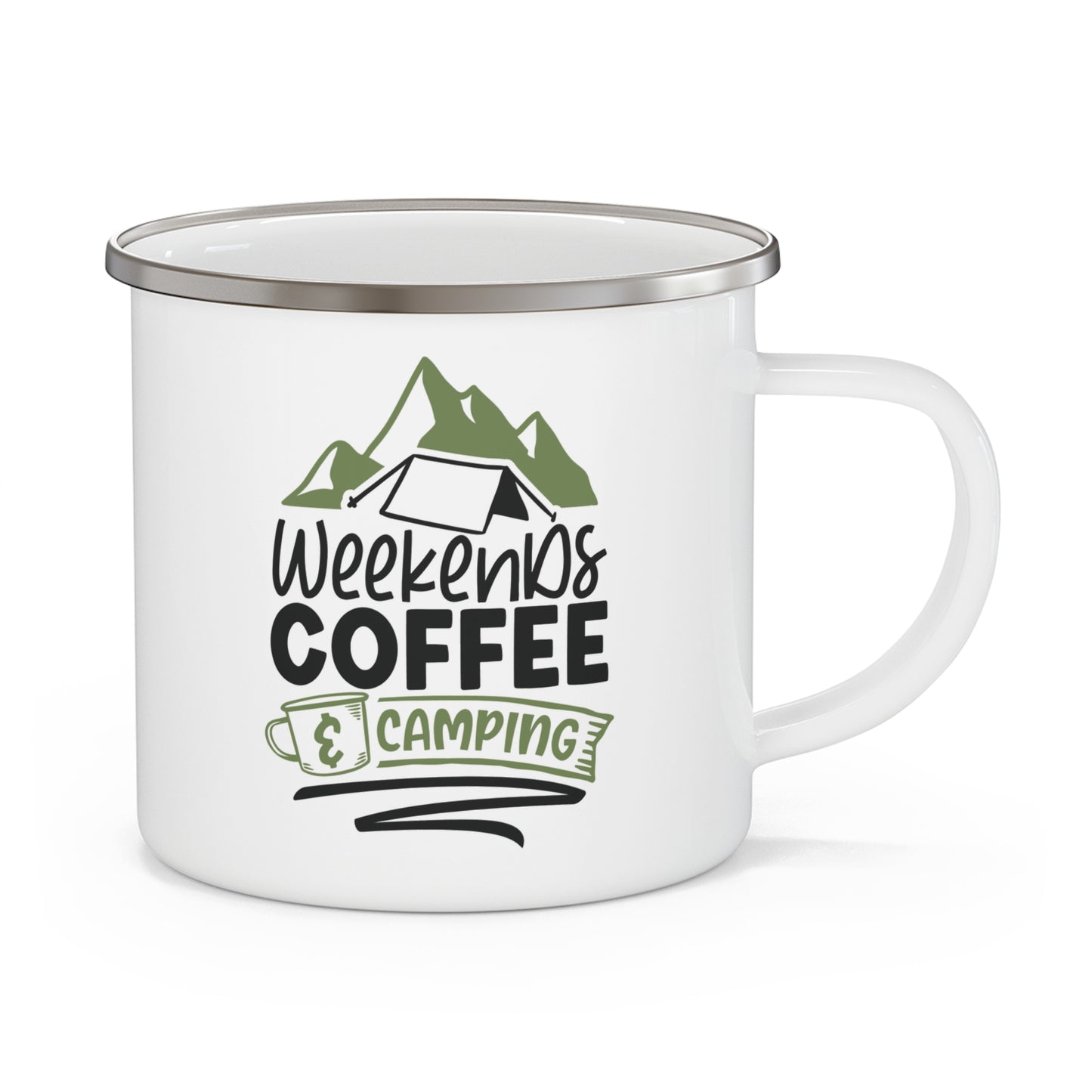 Adventure Mug - Weekends Coffee & Camping