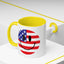 4th of July Mug - America Smiley Face