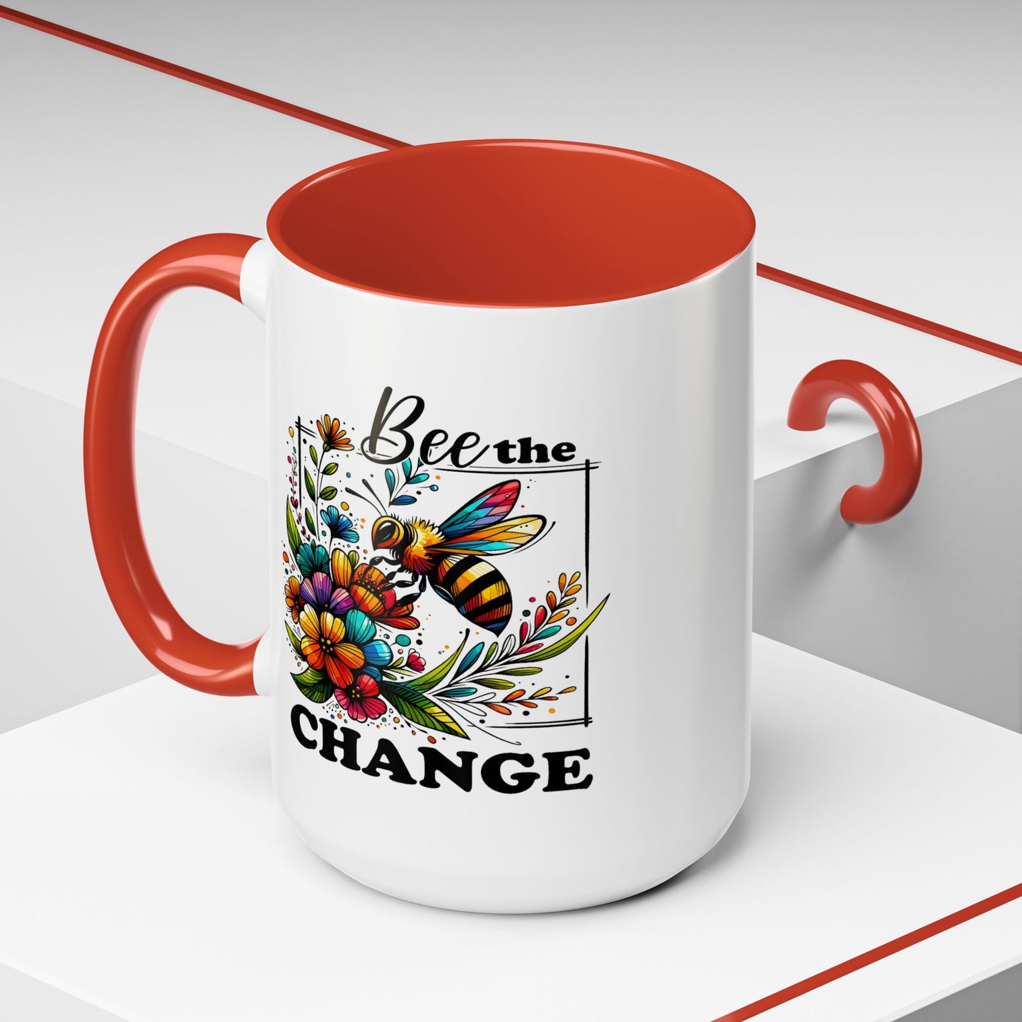 Motivation Mug - Bee The Change