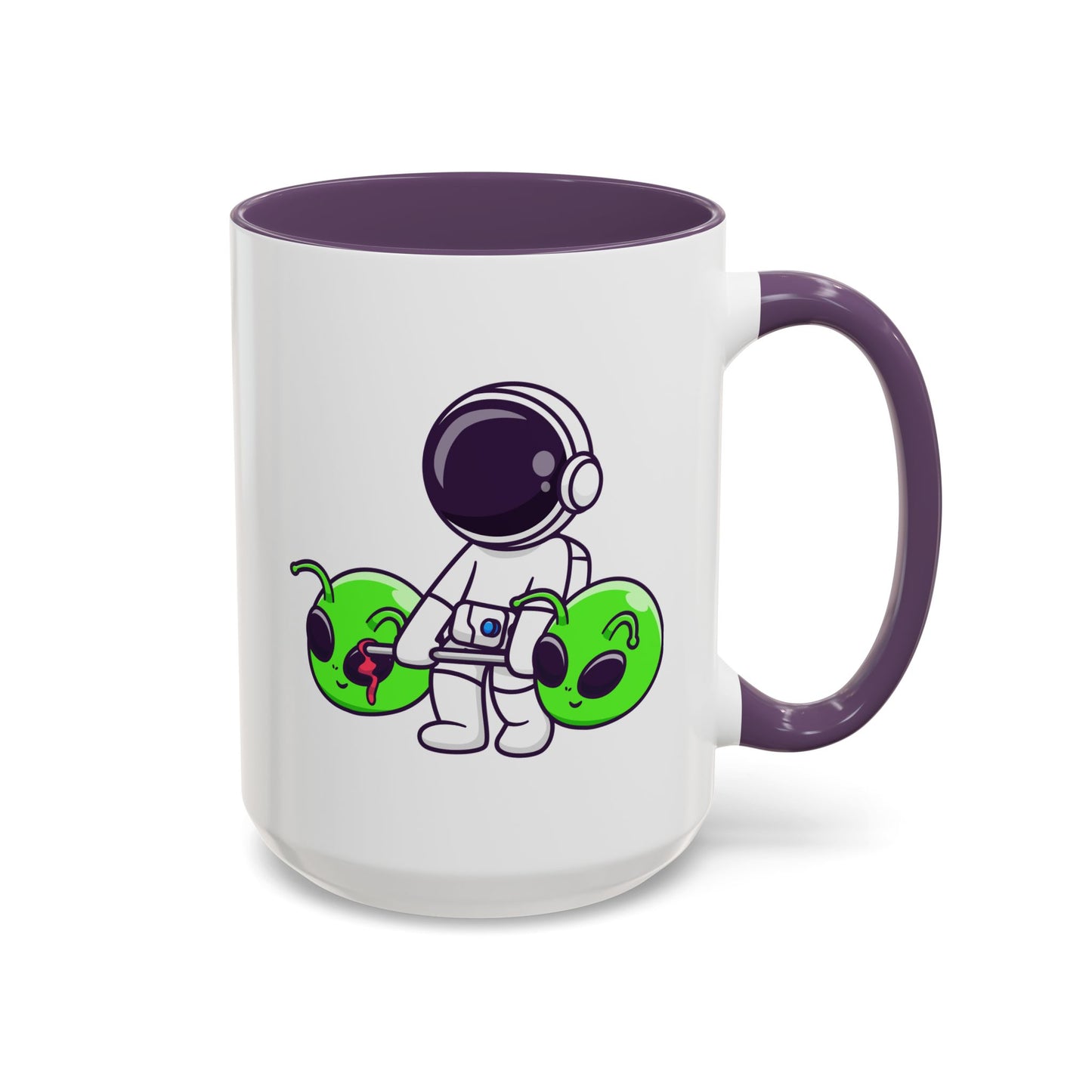 Alien Mug - Astronaut Lifting