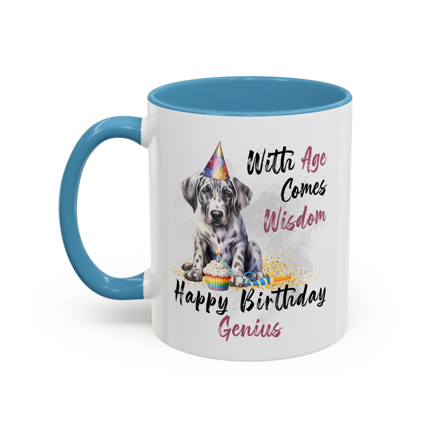 Birthday Mug - With Age Comes Wisdom