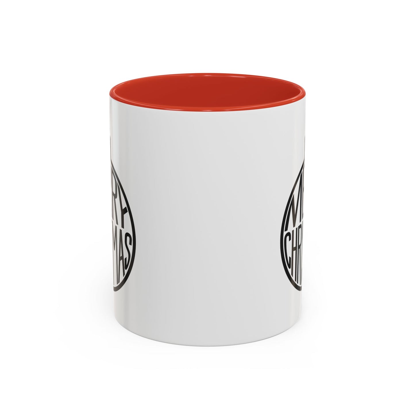 Christmas Mug - Merry Christmas Black Text Ornament