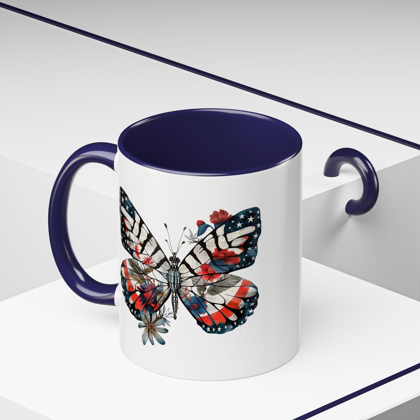 4th of July - Butterfly Flag 3
