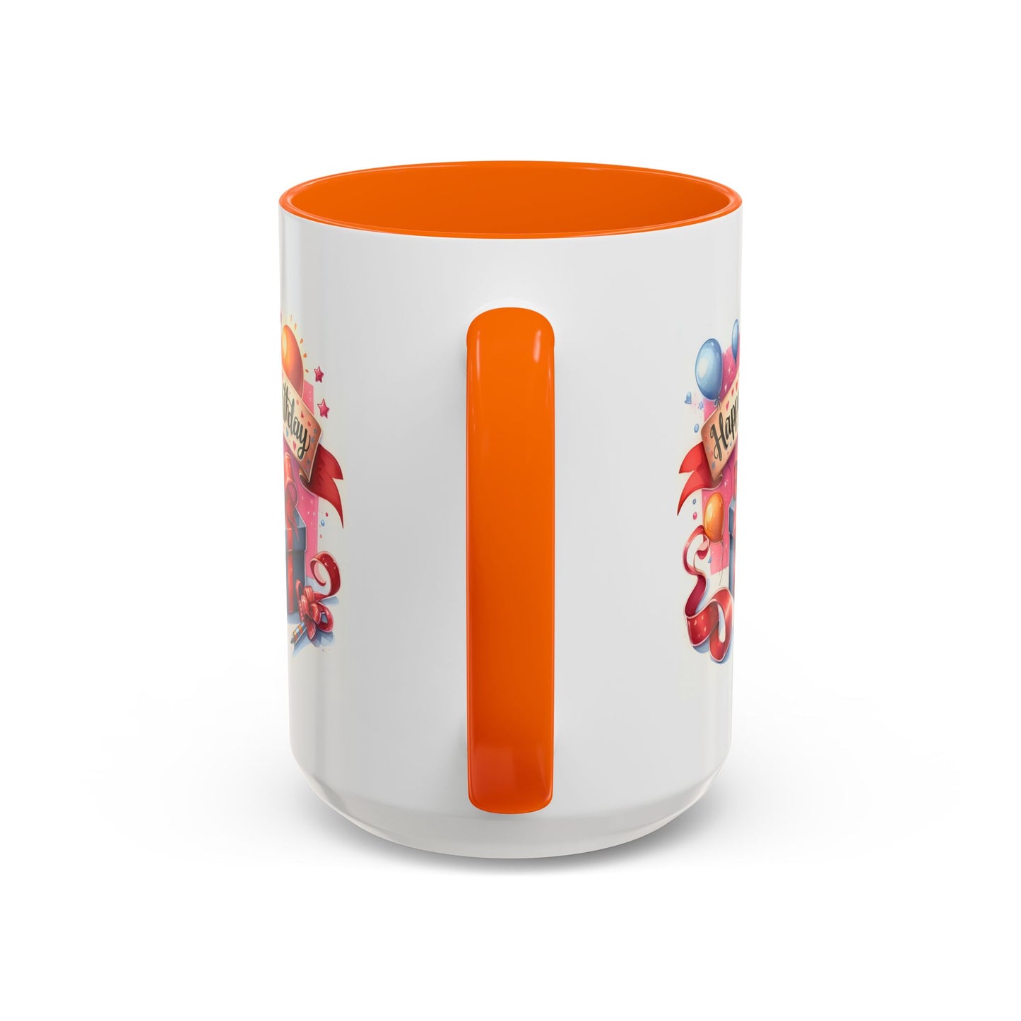 Birthday Mug - Present Pen Balloons