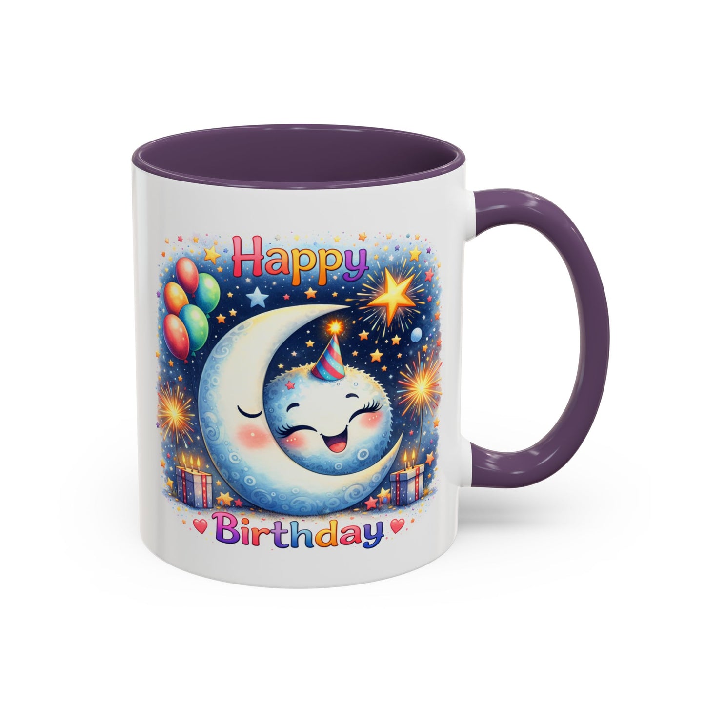 Birthday Mug - Moon and Stars