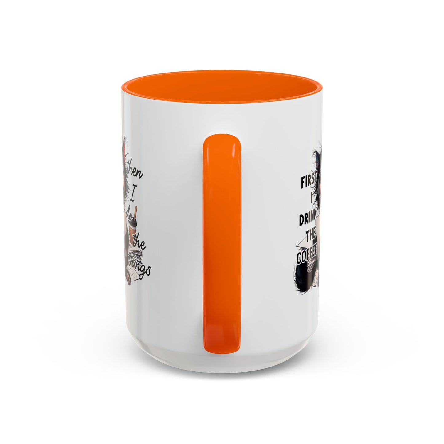 Animal Mug - First I Drink The Coffee