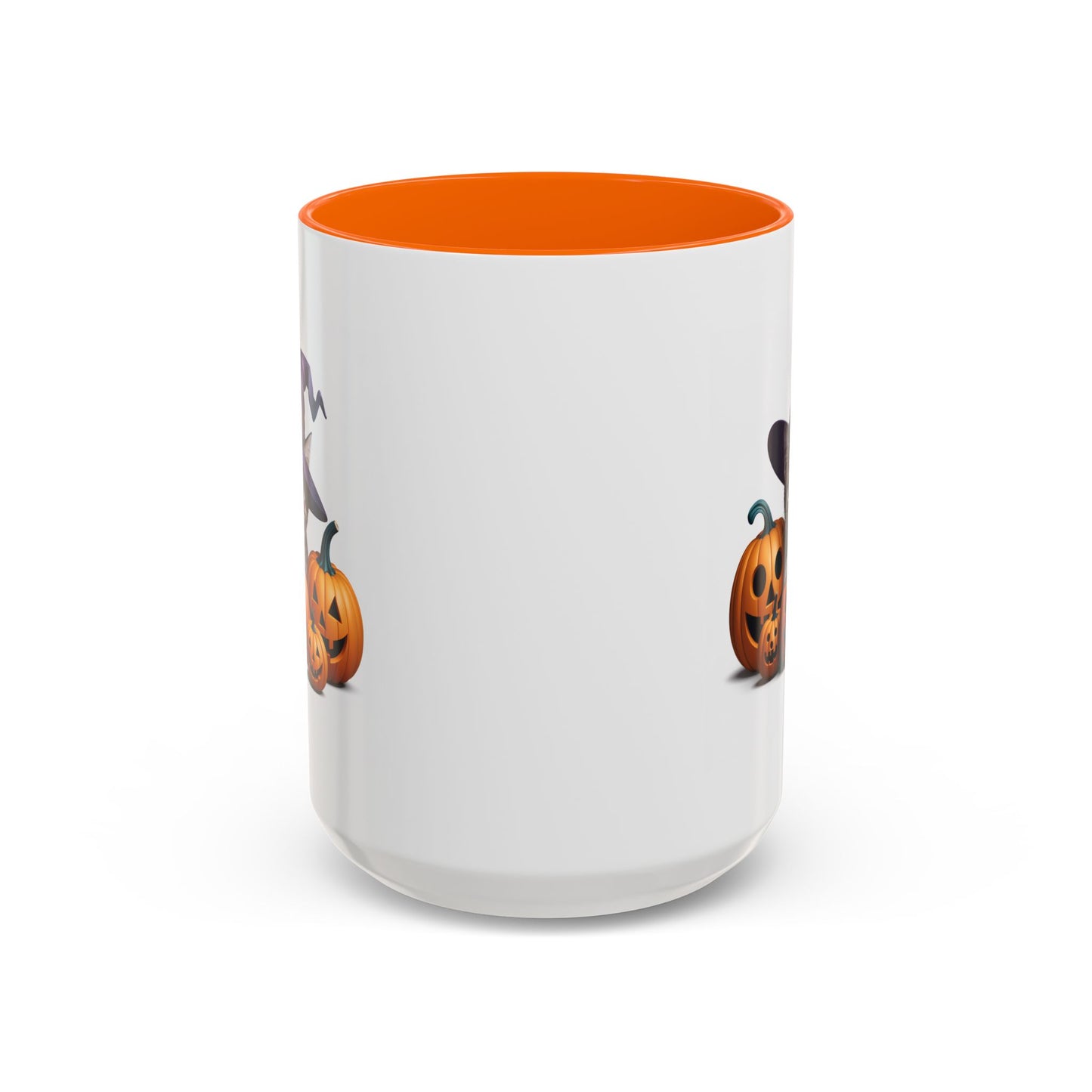 Halloween Mug - Witch Cat Hiding In Pumpkins