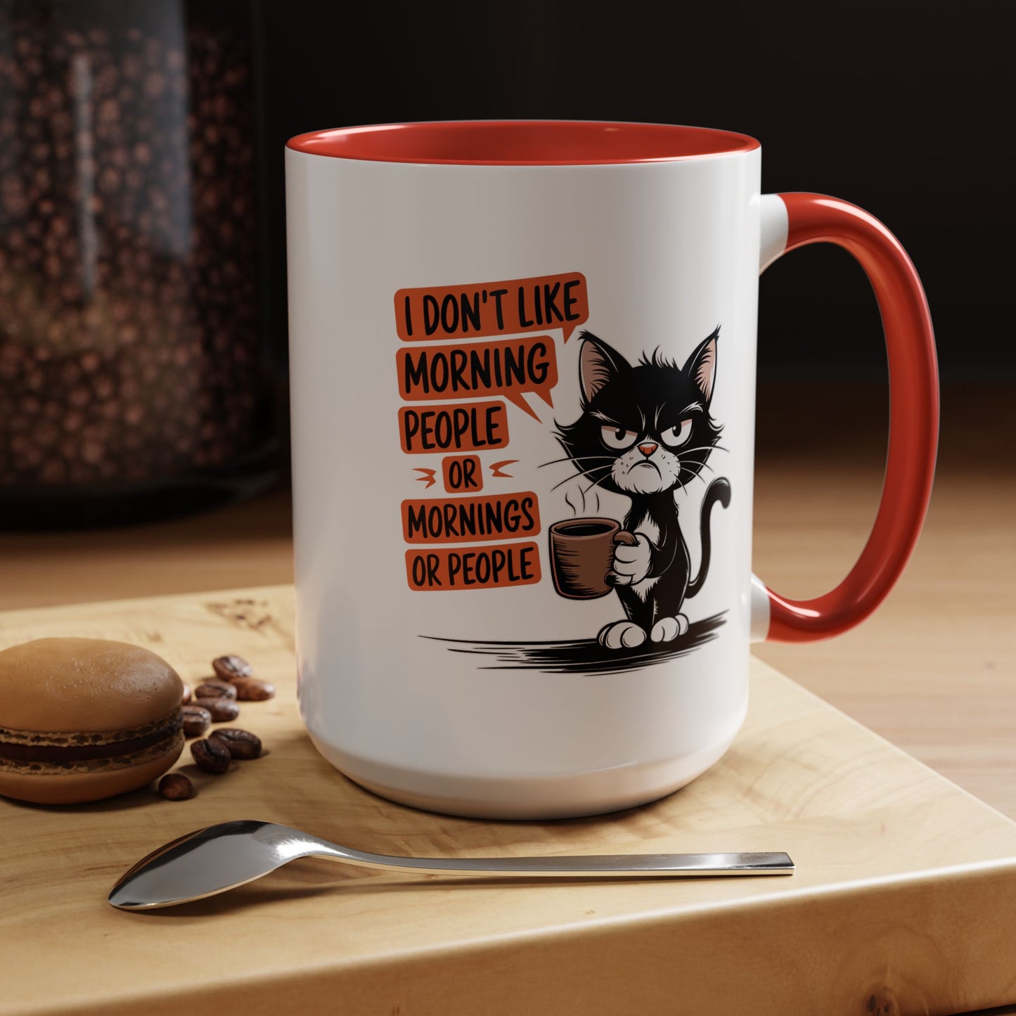 Animal Mug - I Don't Like Morning People