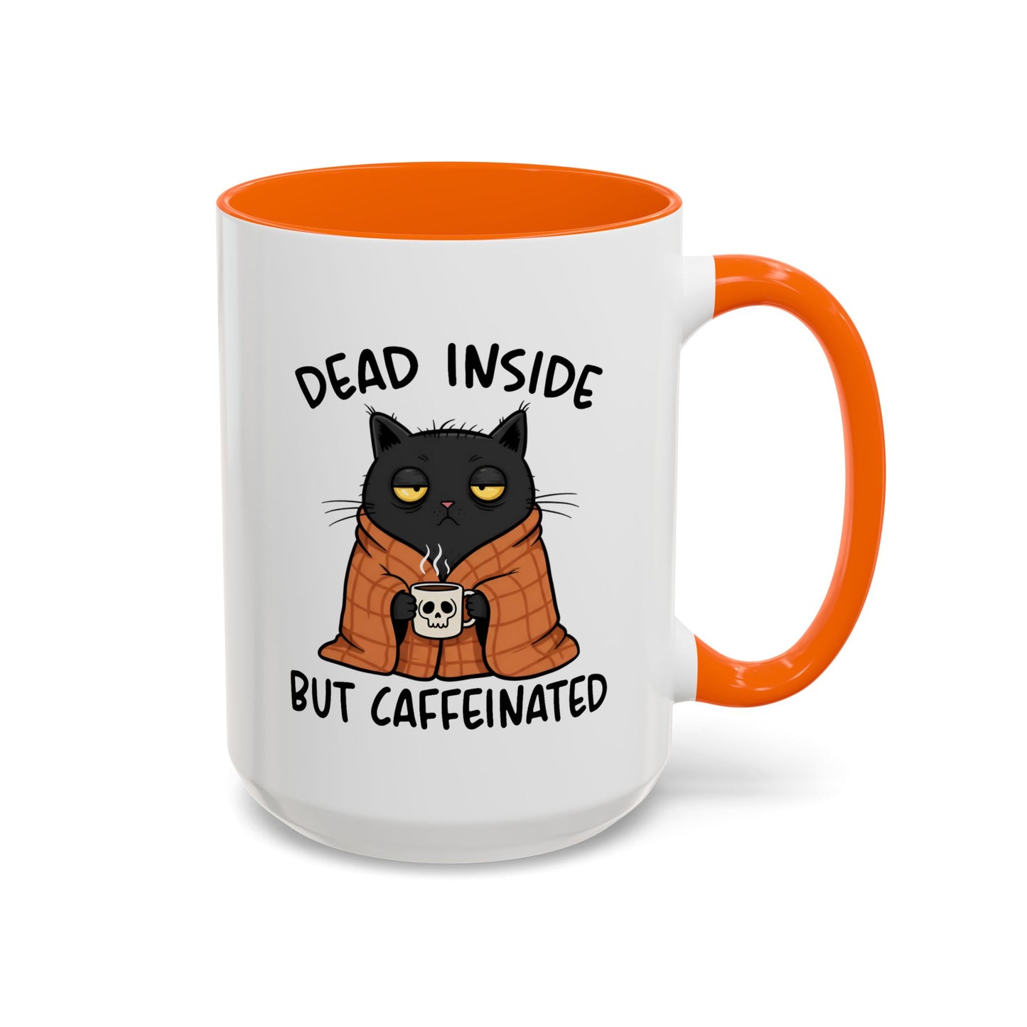 Animal Mug - Dead Inside But Caffeinated