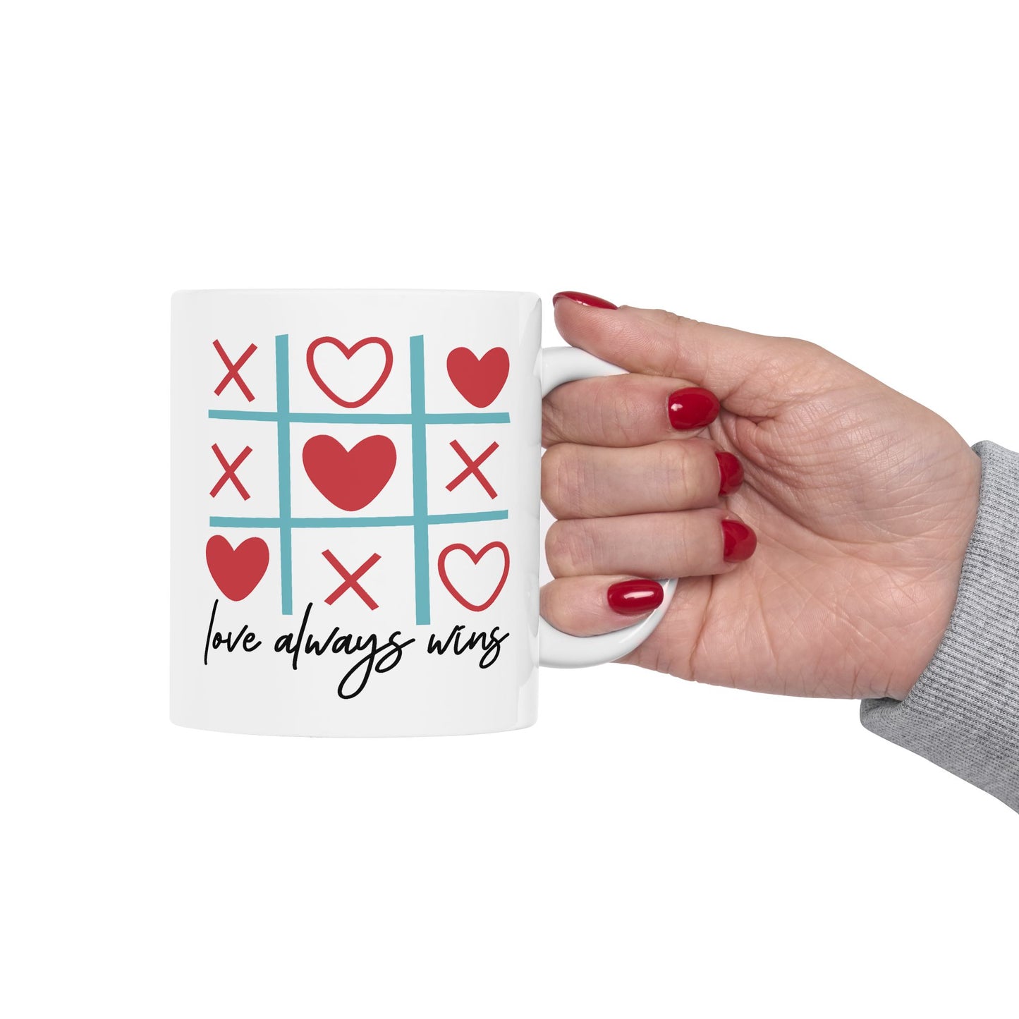 Anniversary Mug - Love Always Wins