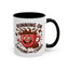 Humor Mug - Running On Caffeine and Chaos