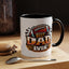 Father's Day Mug - Best Dad Ever Football