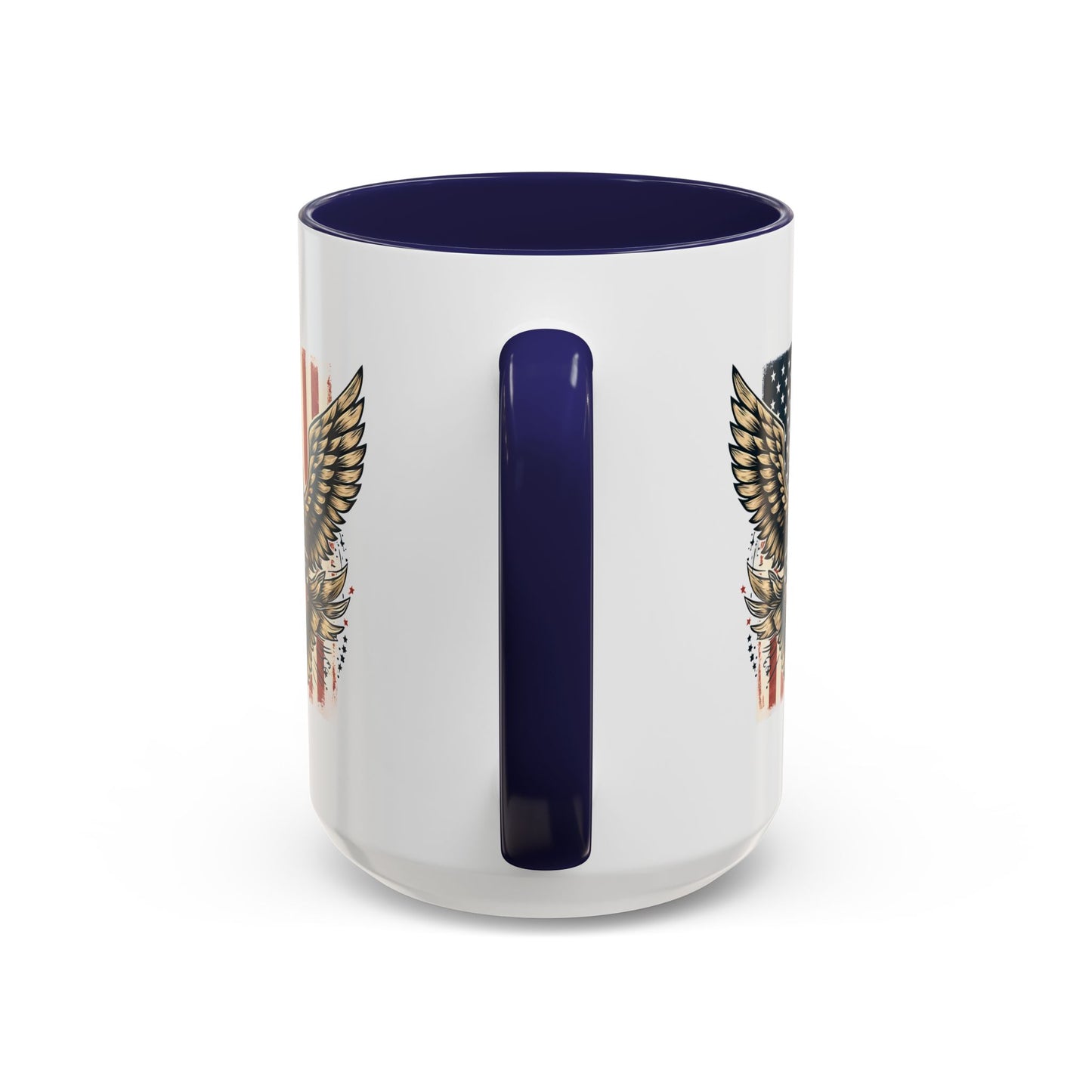 4th of July Mug - American Bald Eagle Flag 9
