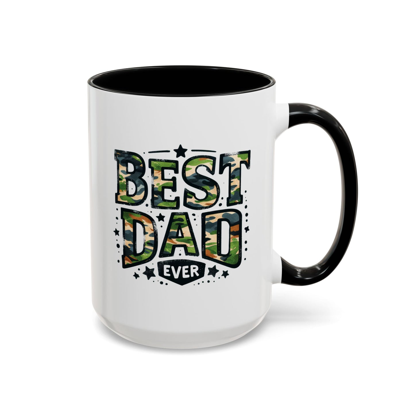 Father's Day Mug - Best Dad Ever Cammo