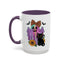 Halloween Mug - Cute Ghost With Cat