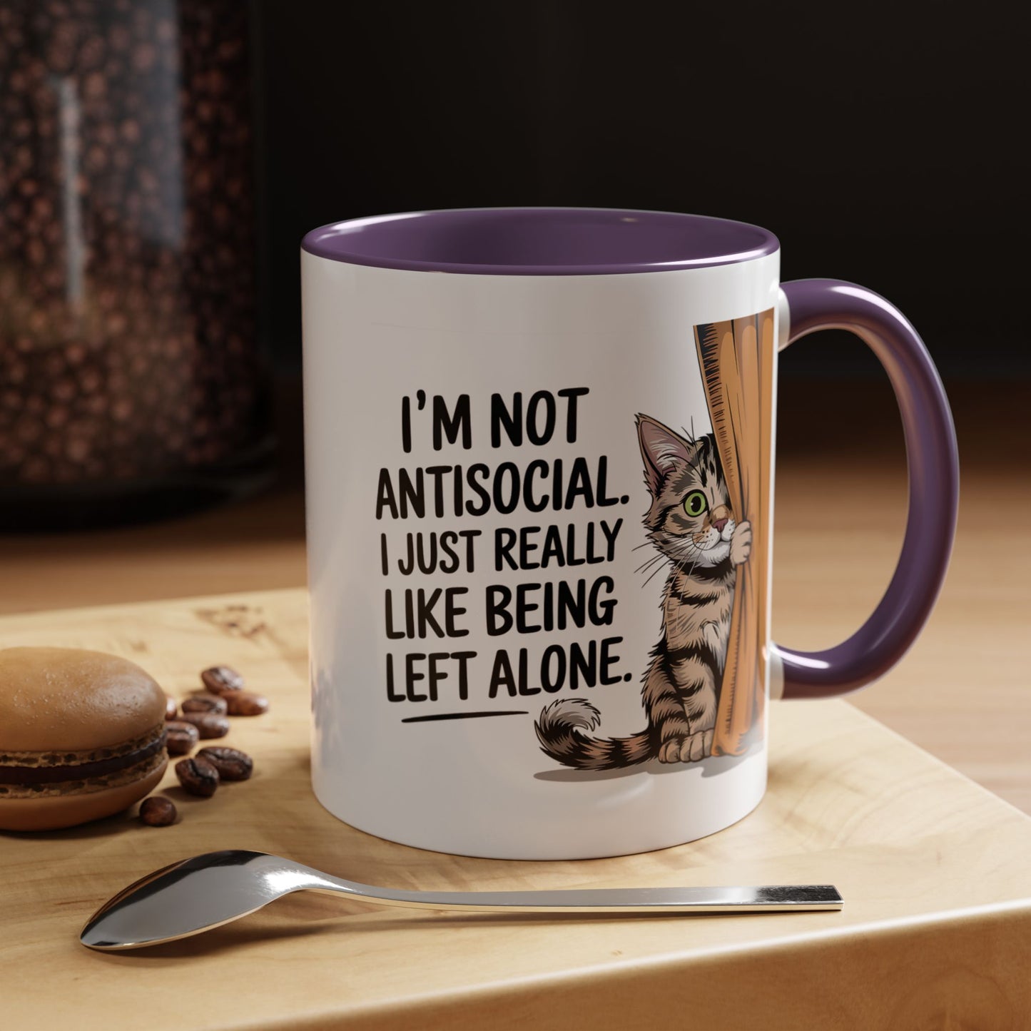 Animal Mug - I'm Not Antisocial