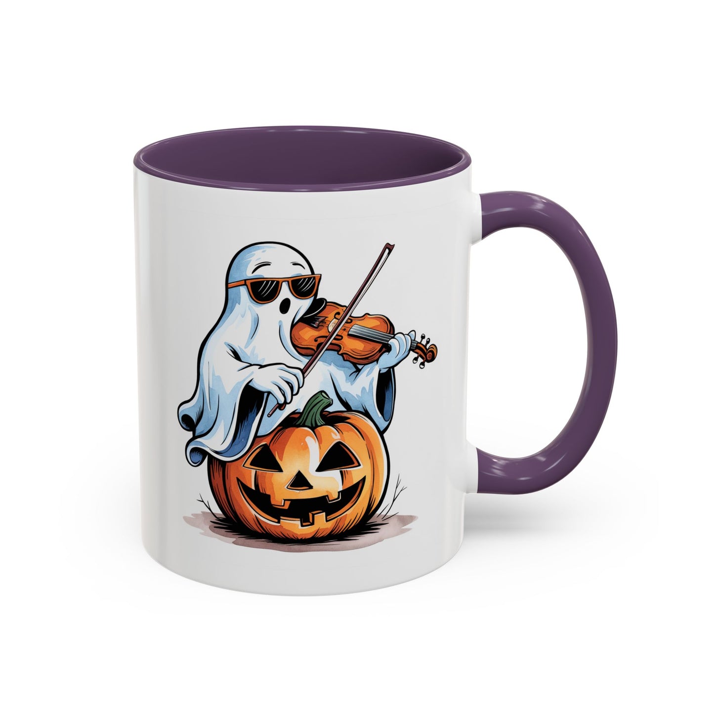 Halloween Mug - Violin Playing Ghost