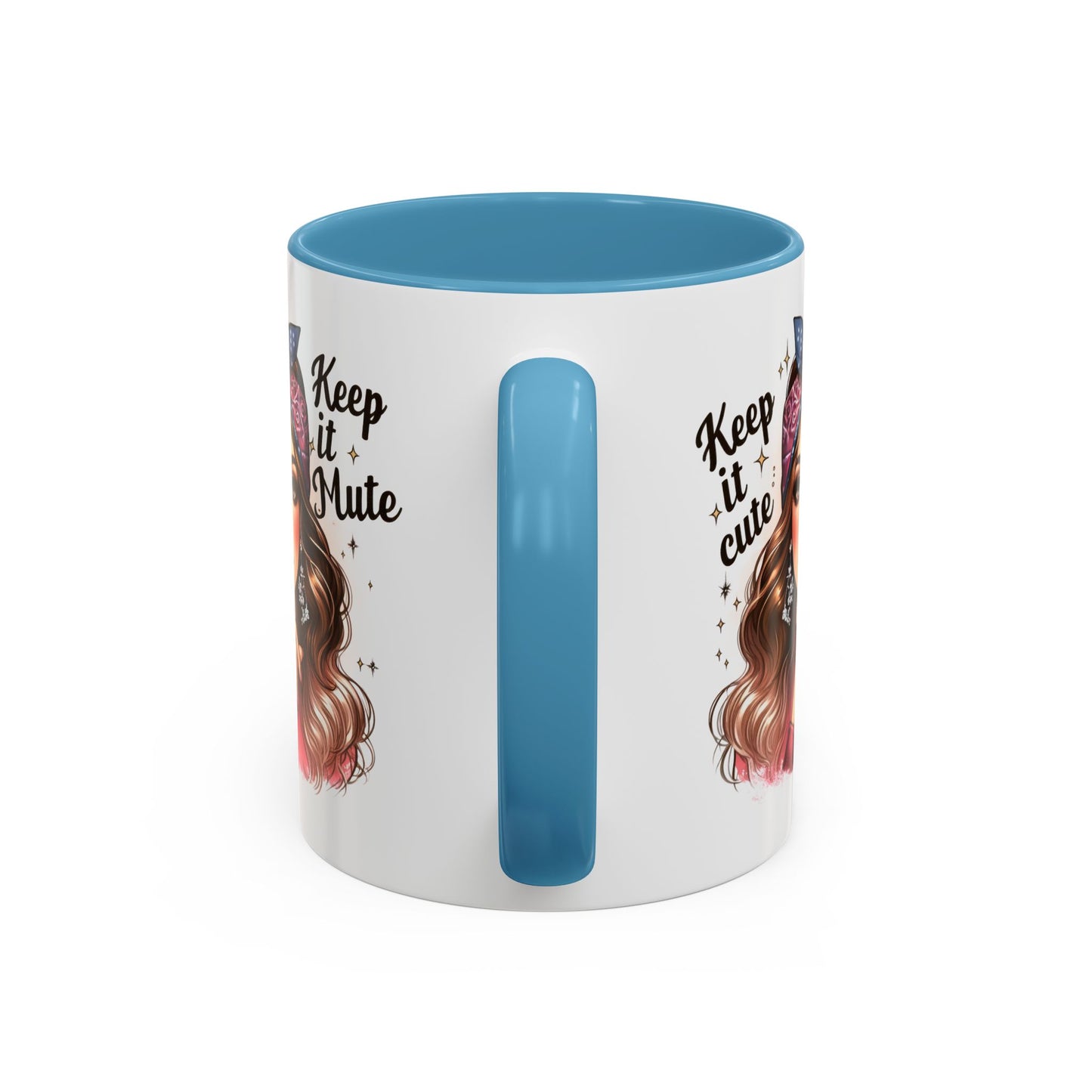 Humor Mug - Keep It Cute Keep It Mute