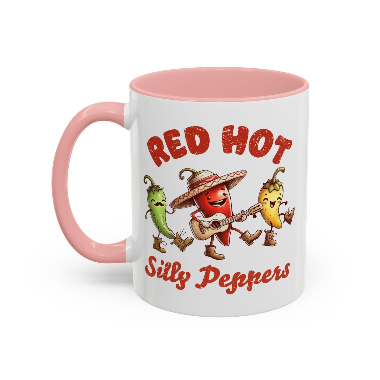 Humor Mug - Red Hot Silly Peppers