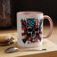 4th of July Mug - Skull With American Flag
