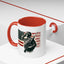 4th of July Mug - Soldier American Flag