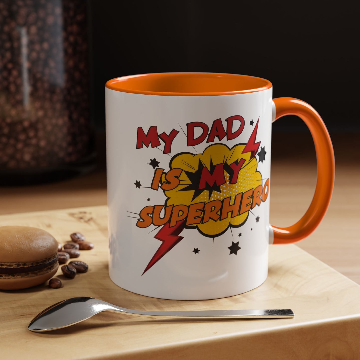 Father's Day Mug - My Dad Superhero