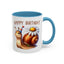 Birthday Mug - Snail Flower