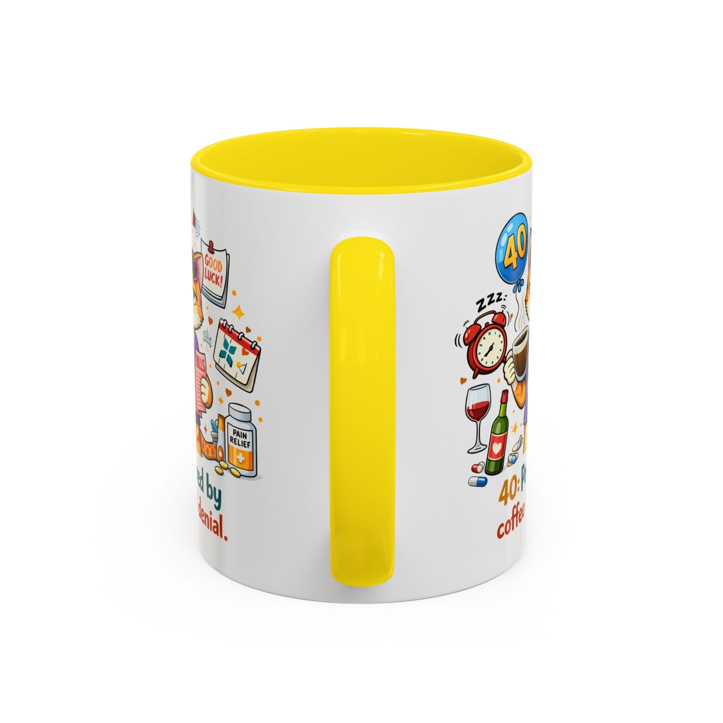 Birthday Mug - 40 Powered By