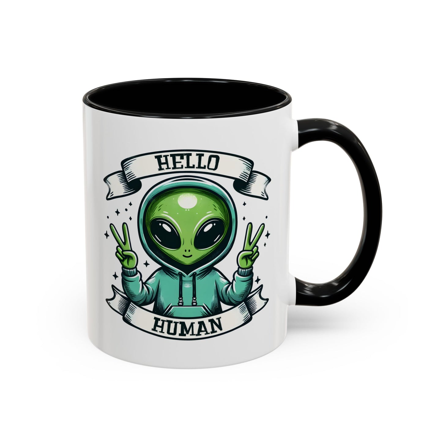 Alien Mug - Hello Human