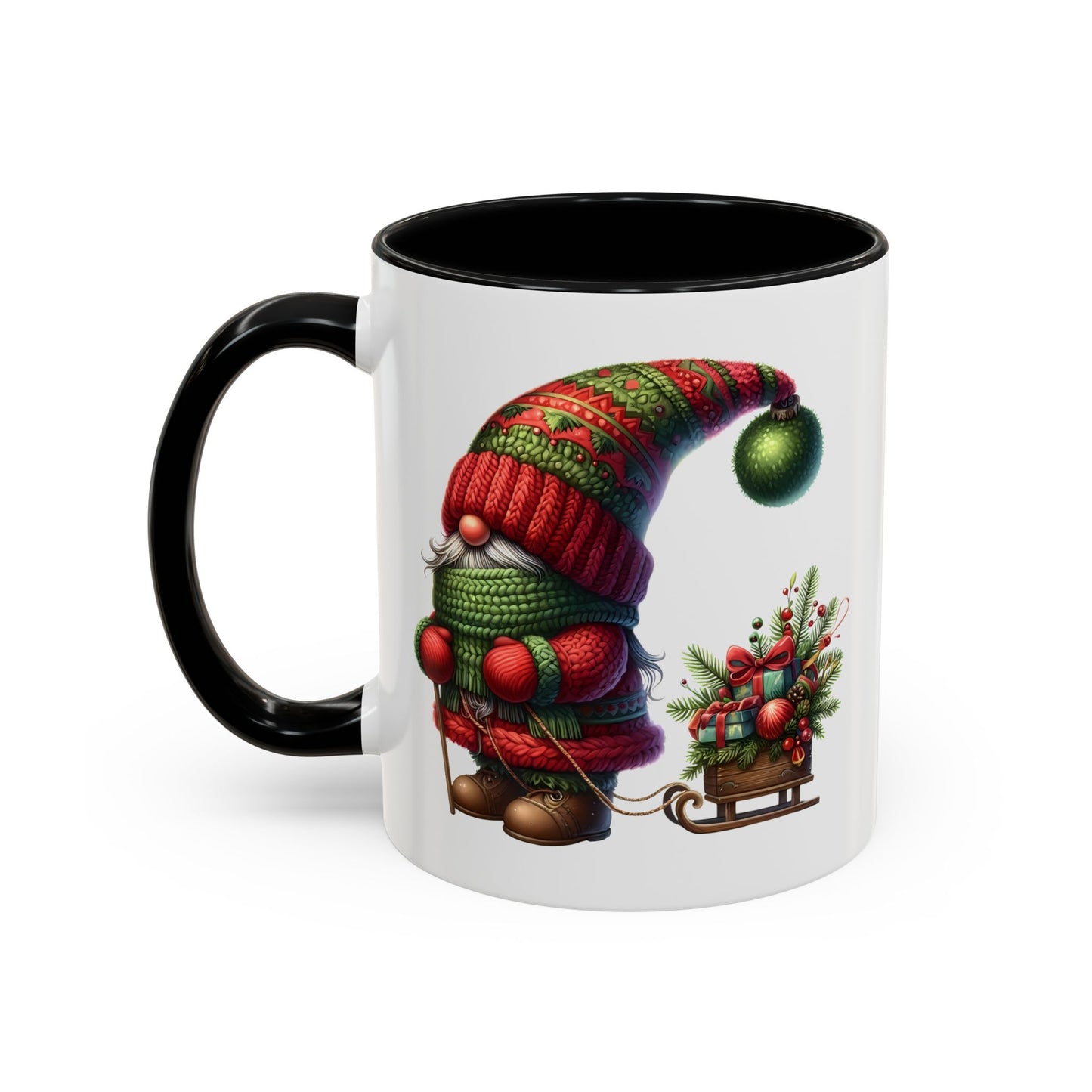 Christmas Mug - Gone with Miniature Sleigh