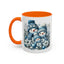 Christmas Mug - Blue Snowman Family