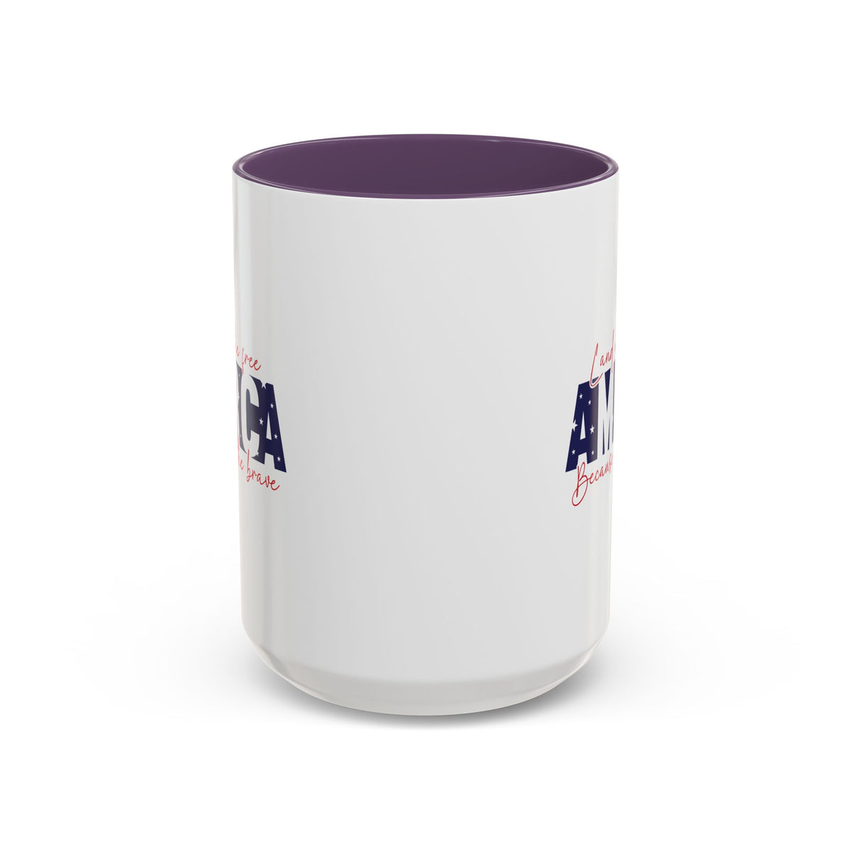 4th of July Mug - American Land of the Free Stars