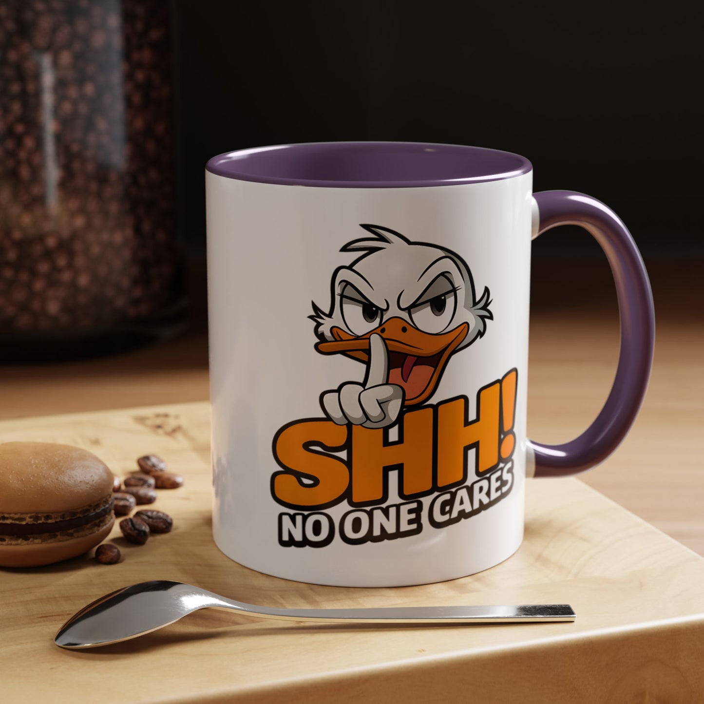 Humor Mug - SHH! No One Cares