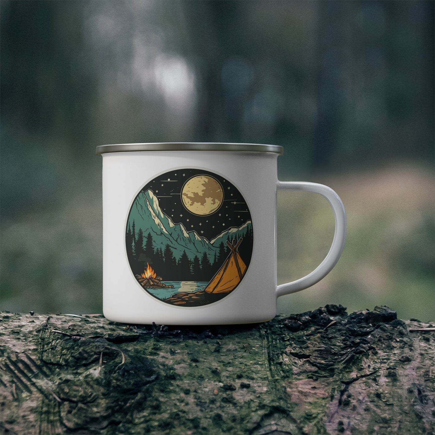 Adventure Mug - Camping Landscape 6