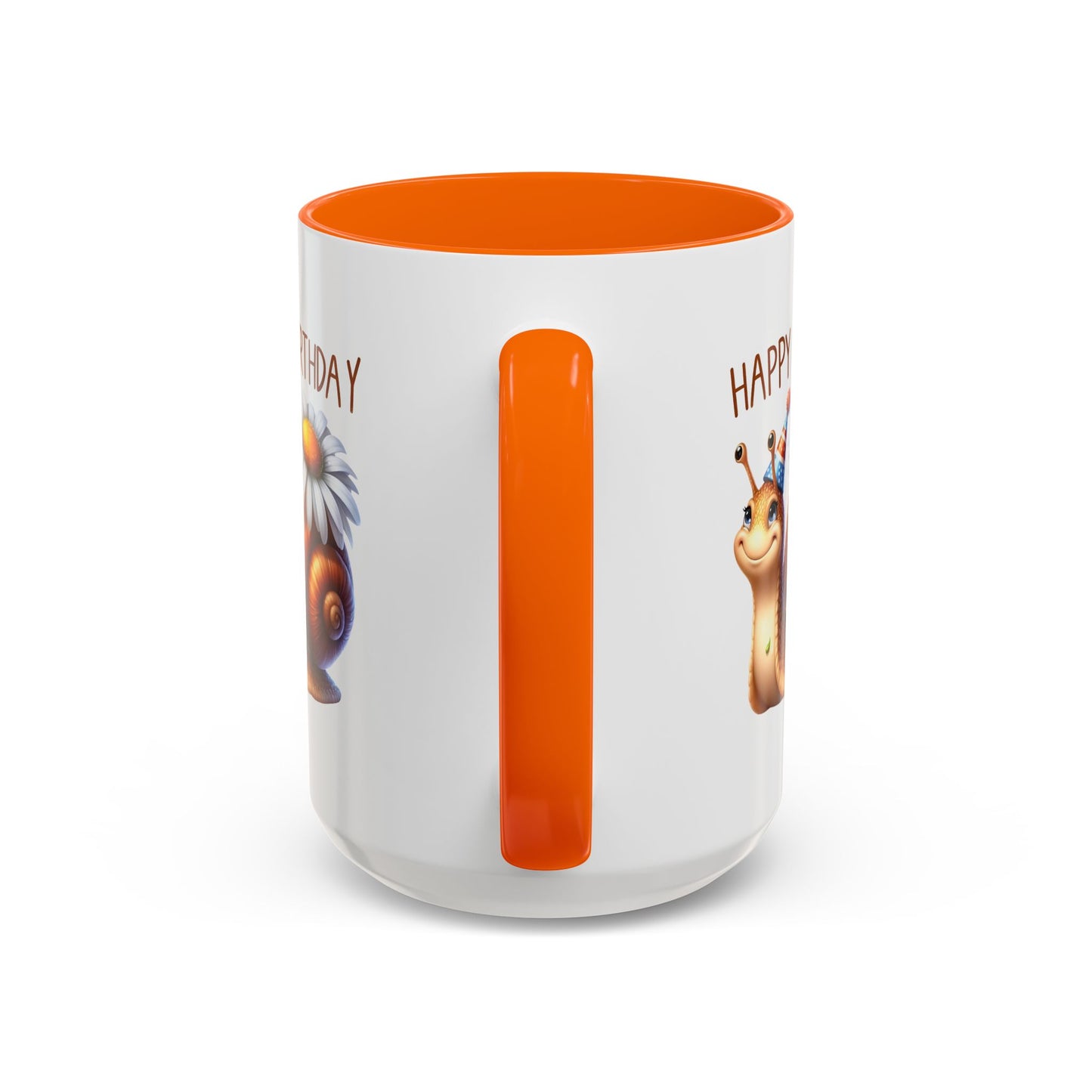 Birthday Mug - Snail Flower