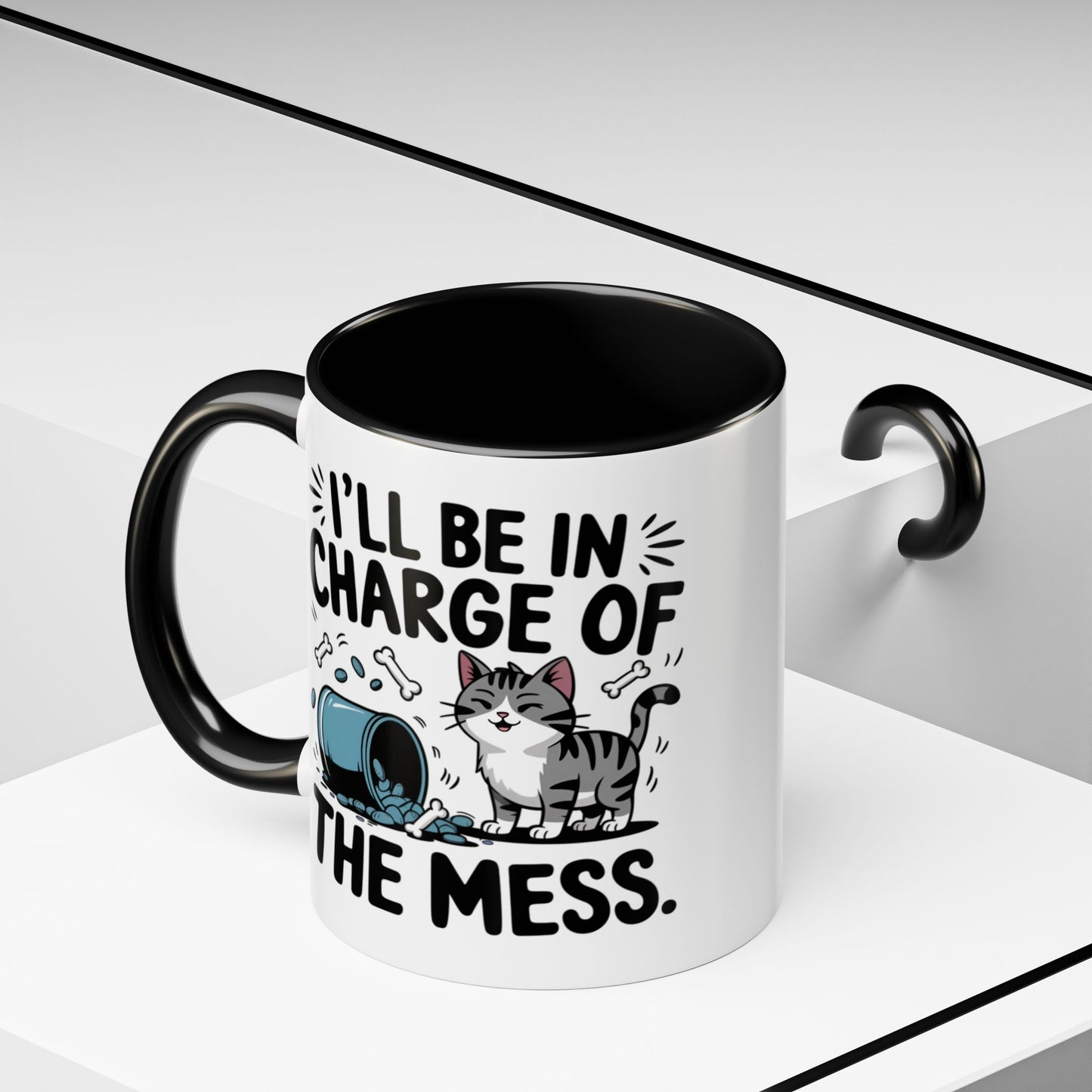 Animal Mug - I'll Be In Charge of The Mess