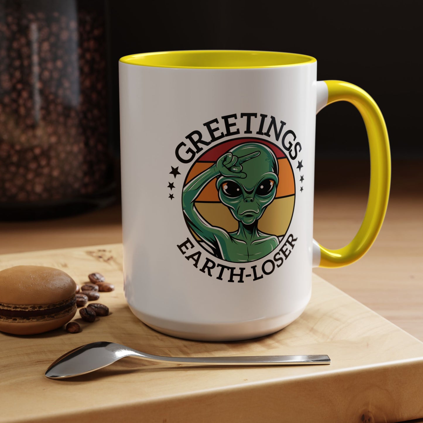 Alien Mug - Greetings Earth-Loser