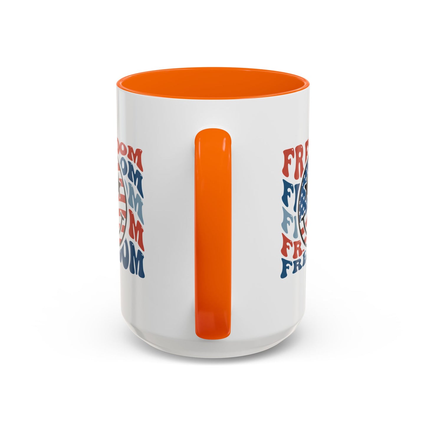 4th of July Mug - Freedom Smiley Face