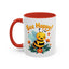Motivation Mug - Bee Happy