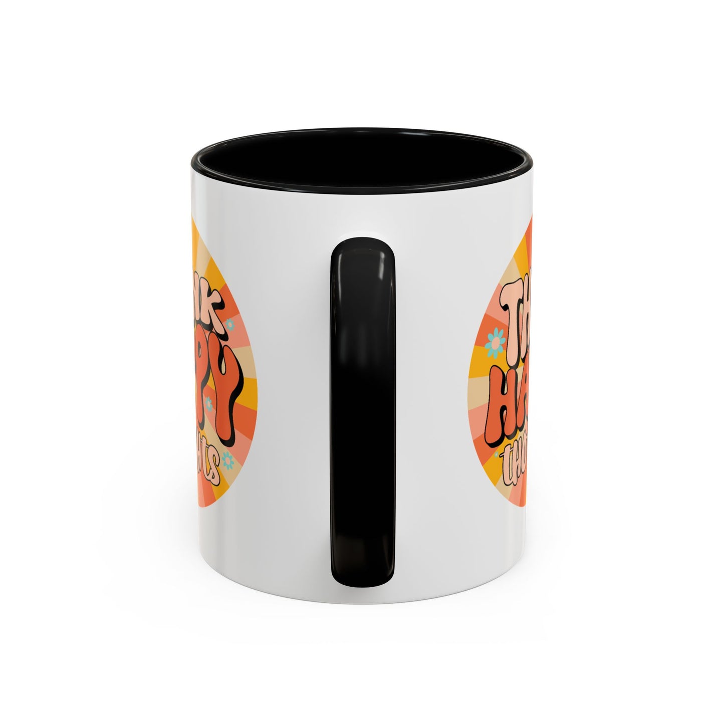 Wellness Mug - Think Happy Thoughts Hippie