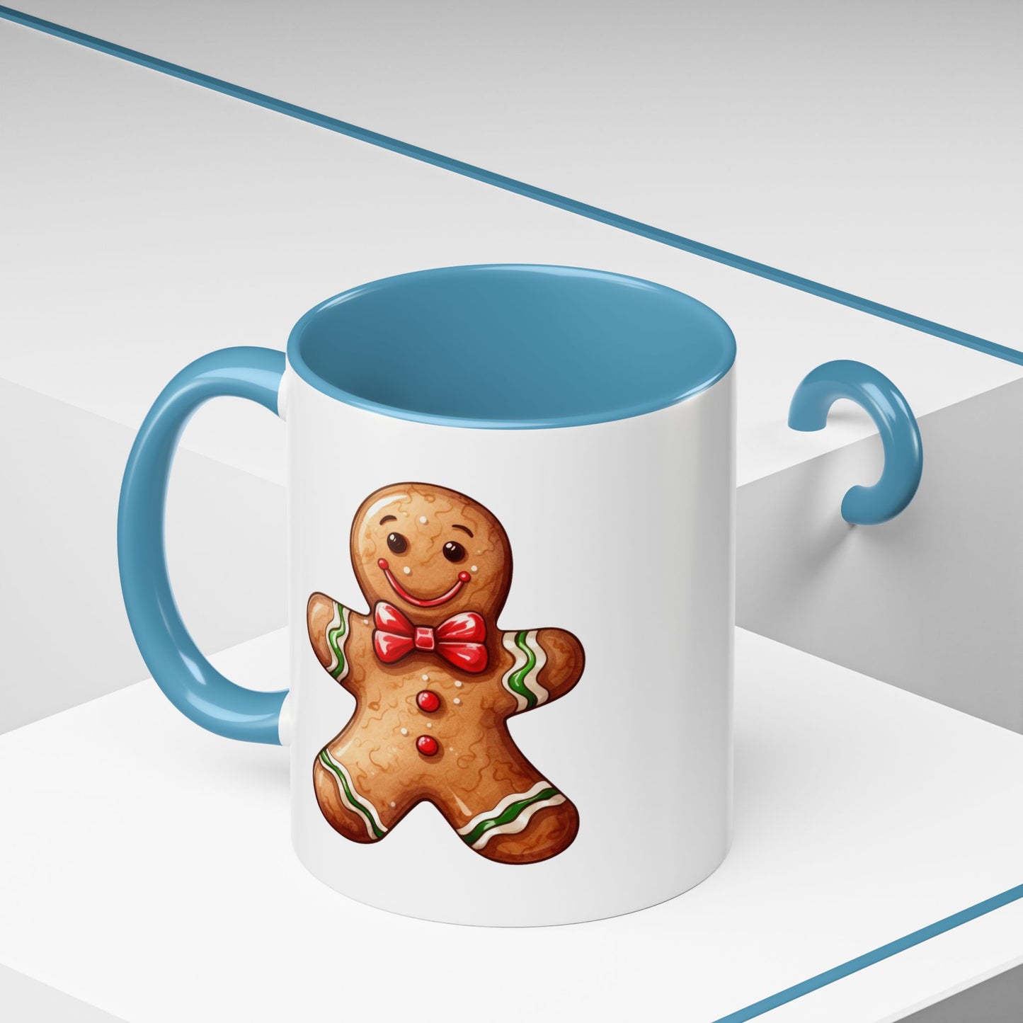 Christmas Mug - Smiling Gingerbread Man