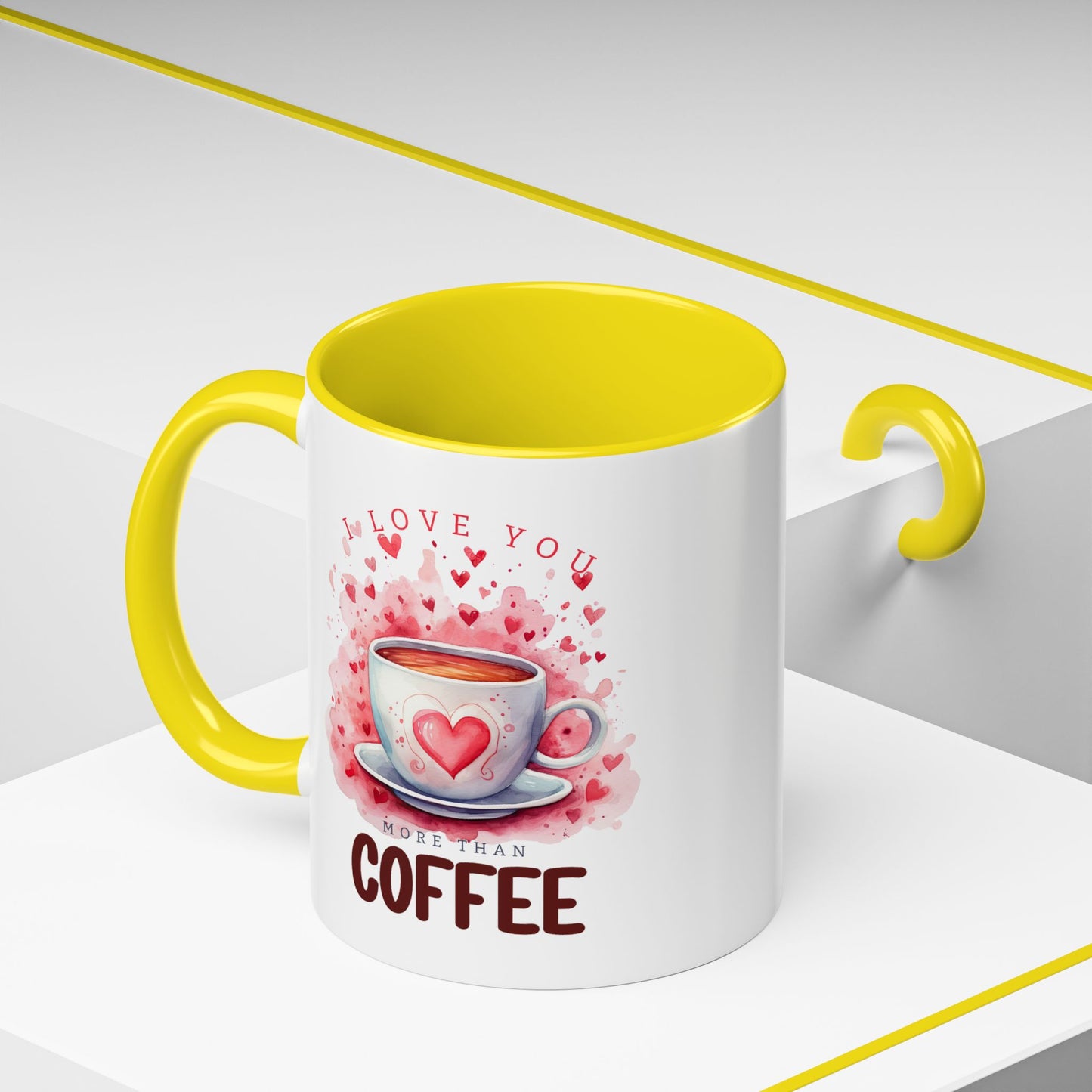 Valentine's Day Mug - I Love You Coffee